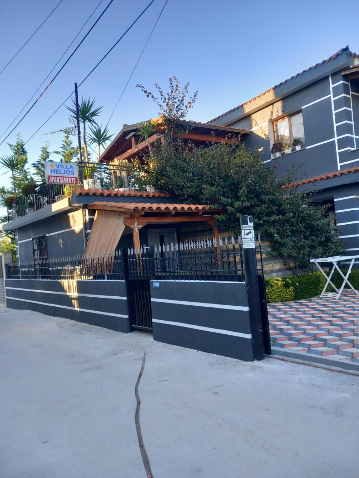 villa Heljos apartaments Vlorë Exterior foto